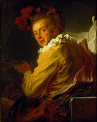 ハイドンやモーツァルトと同時代に活躍した画家フラゴナール「La Musique」。
